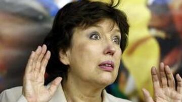 Bachelot, ministra de Deportes, ve "inevitable" la marcha del presidente de la Federación