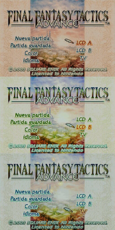 El truco que usaban muchos juegos de Game Boy Color y Advance para que no se viesen tan mal