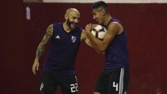 River trabajó en el gimnasio y esta tarde viaja a Lima