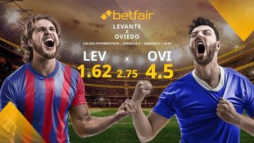 Levante UD vs. Real Oviedo: horario, TV, estadísticas, clasificación y pronósticos