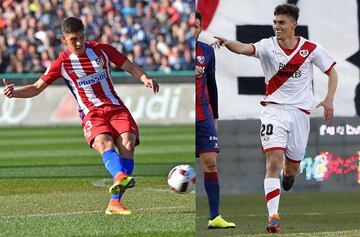 Jugadores que defendieron la camiseta del Rayo y del Atlético