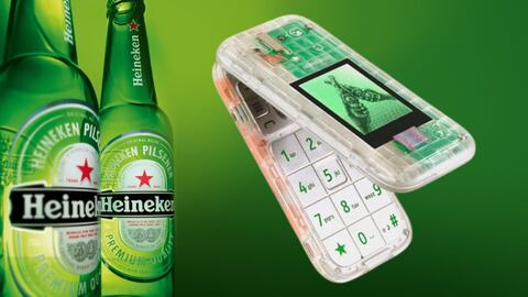 Heineken anuncia un móvil retro para llamar, enviar mensajes y jugar a Snake con batería para una semana