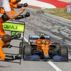 Norris hace historia en McLaren
