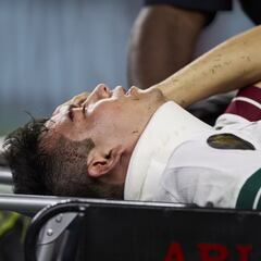 Hirving Lozano, estable tras duro golpe frente a Trinidad y Tobago