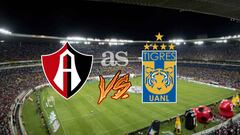 Atlas vs Tigres (1-1): Resumen del partido y goles