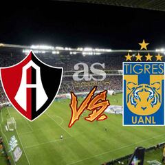 Atlas vs Tigres (1-1): Resumen del partido y goles