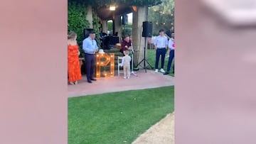 El Real Madrid, rendido a un niño de tres años