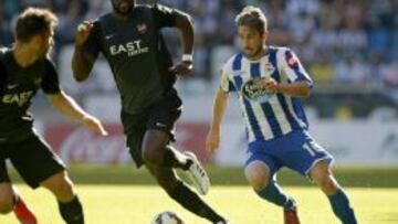 Luisinho, durante un partido.