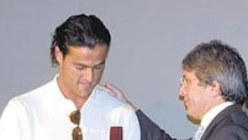 <b>BUEN RECUERDO. </b>Kiko dejó un gran recuerdo entre todos los aficionados del Atlético.