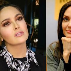 Salma Hayek contó cómo convenció a Angelina Jolie para unirse al pastelazo de su cumpleaños