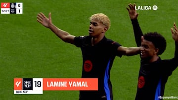 ¡Siéntense y disfruten! El escandaloso gol de Lamine Yamal que vale el título