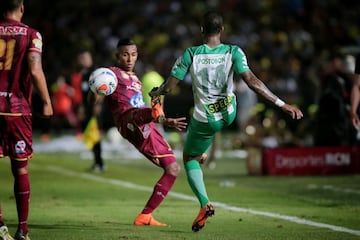 Gol de Dayro y la celebración fue de Nacional en Ibagué