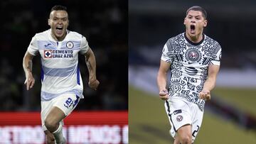 Choque de titanes; Cruz Azul y América dominan la liga