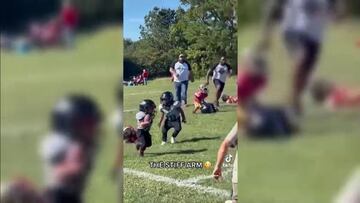Las ligas infantiles de futbol americano, son más que divertidas y este video lo demuestra