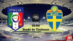 Italy vs Sweden online: Euro 2016, Grupo E