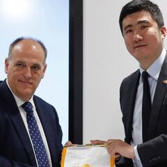 Javier Tebas exportará su control económico a la liga China