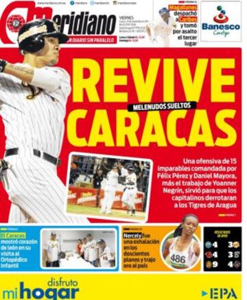 Portadas de la prensa deportiva