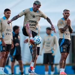 Argentina train in their new ‘adopted home’
