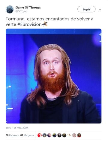 Los mejores memes de la gala de Eurovisión