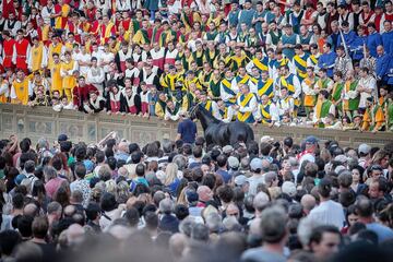 La Toscana luce medieval en 2017 con el Palio de Siena