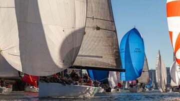 Un instante de la prueba de el Abra