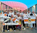 Las peñas madridistas invadieron Múnich