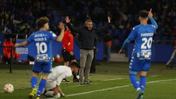 Partido Deportivo de La Coruña - cordoba.  Oscar Cano