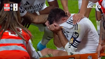 De lo más duro visto en casi 80 años en el Bernabéu: los desgarradores gritos de Carvajal