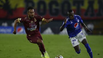 Millonarios - Tolima en la Liga BetPlay