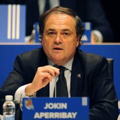 Aperribay, sobre Íñigo Martínez y el Athletic: "Espero que no pase nada, estamos tranquilos"