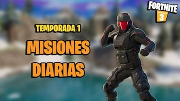 Todas las Misiones Diarias de Fortnite Cap&iacute;tulo 3 Temporada 1 y c&oacute;mo completarlas