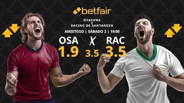 Osasuna vs. Racing de Santander: horario, dónde ver y pronósticos