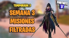 Fortnite Temporada 2: misiones filtradas Semana 3
