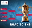 Así quedan los cuartos de final del Mundial de rugby