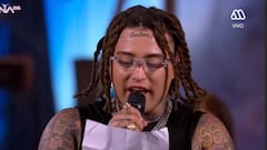 Pablo Chill-E finalizaba su show, sacó una carta escrita y su discurso social impactó a todos en el Festival de Viña