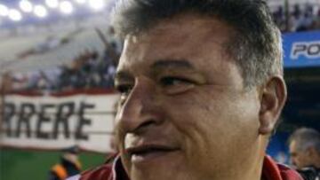 EN PAZ. El entrenador Claudio Borghi cree que por fin ha devuelto a su club todo lo que un día recibió.