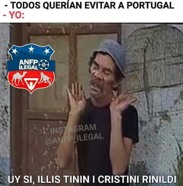 Los memes de Cristiano, previos al Portugal vs Chile