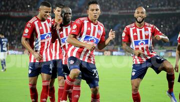 Bacca, figura en la victoria 4-2 del Junior sobre DIM