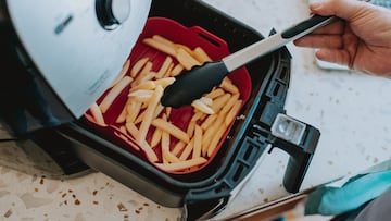 Preparing food in the air fryer