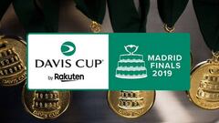 El equipo de España en la Copa Davis 2019 en Madrid