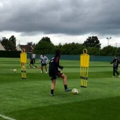 Control y pase: la Roja prepara el duro partido con Estados Unidos