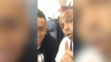 Un hombre insulta en pleno vuelo a Cueva por su penalti fallado