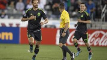 Raúl López anotó el primer gol del equipo mexicano.