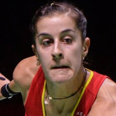 Carolina Marín supera a Michelle Li en Hong Kong