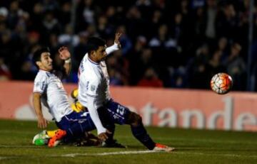 Fabra completó dos goles con Boca Juniors en Copa Libertadores.