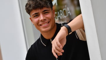 Nico Melamed, jugador de la UD Almería.