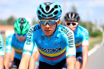 21 de noviembre de 2014,
El nacido en Pitalito, Huila, será nuevo corredor del Astana para 2020. Con 22 años, Harold Tejada es un refuerzo y apuesta del equipo kazajo. Sus buenas cualidades como contrarrelojista lo han llevado a ganar una etapa del Tour de L'Avenir y ser campeón de Colombia sub 23 en contrarreloj.