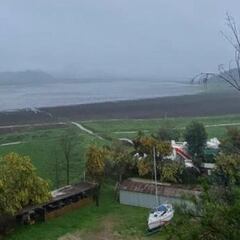 Captan cómo se llena la laguna de aculeo después de cinco años: desde 2018 no se veía algo así