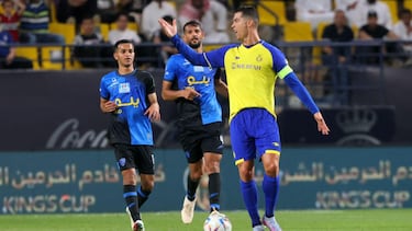 El cabreo de Cristiano empaña el triunfo del Al Nassr