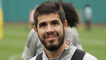 Alejandro Pozuelo durante un entrenamiento con Toronto FC.